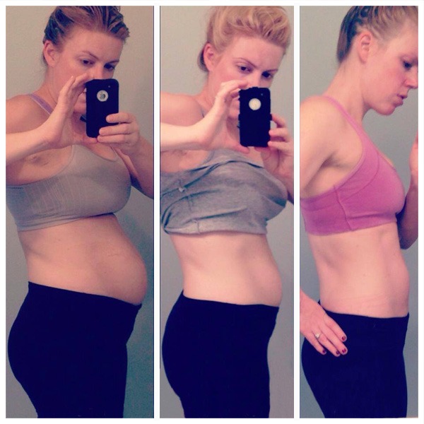 Marietta McClure Lost 50 lbs in 4 months post-partum with twins