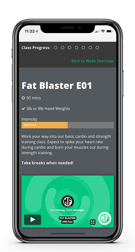 McClure Fitness Online - anytime, anywhere